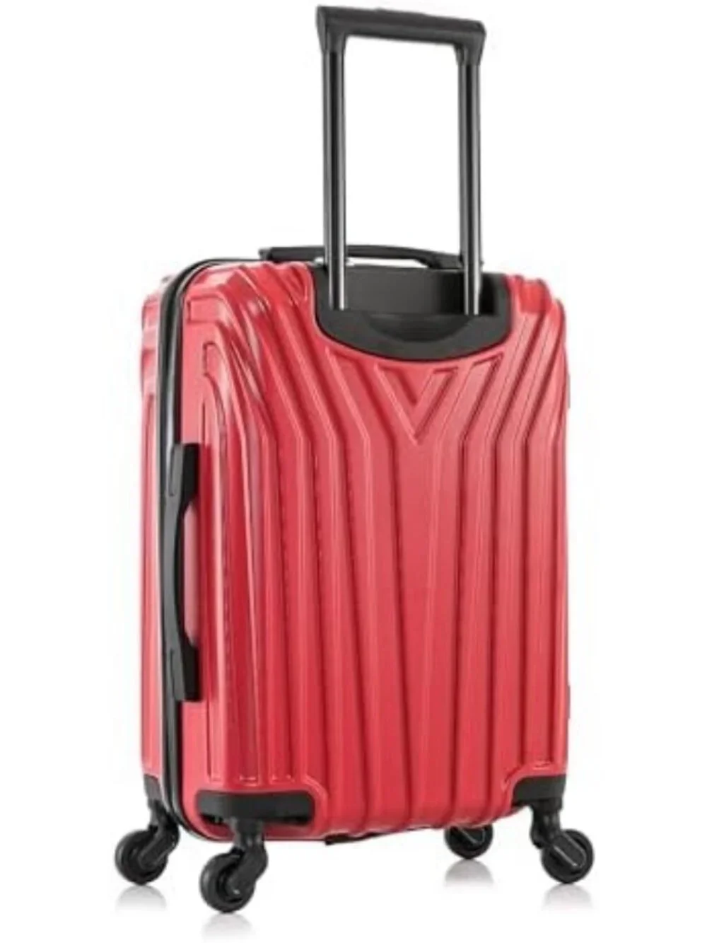 Lightweight 20-Inch Hardside Spinner Luggage - Durable, Stylish Red Carry-On